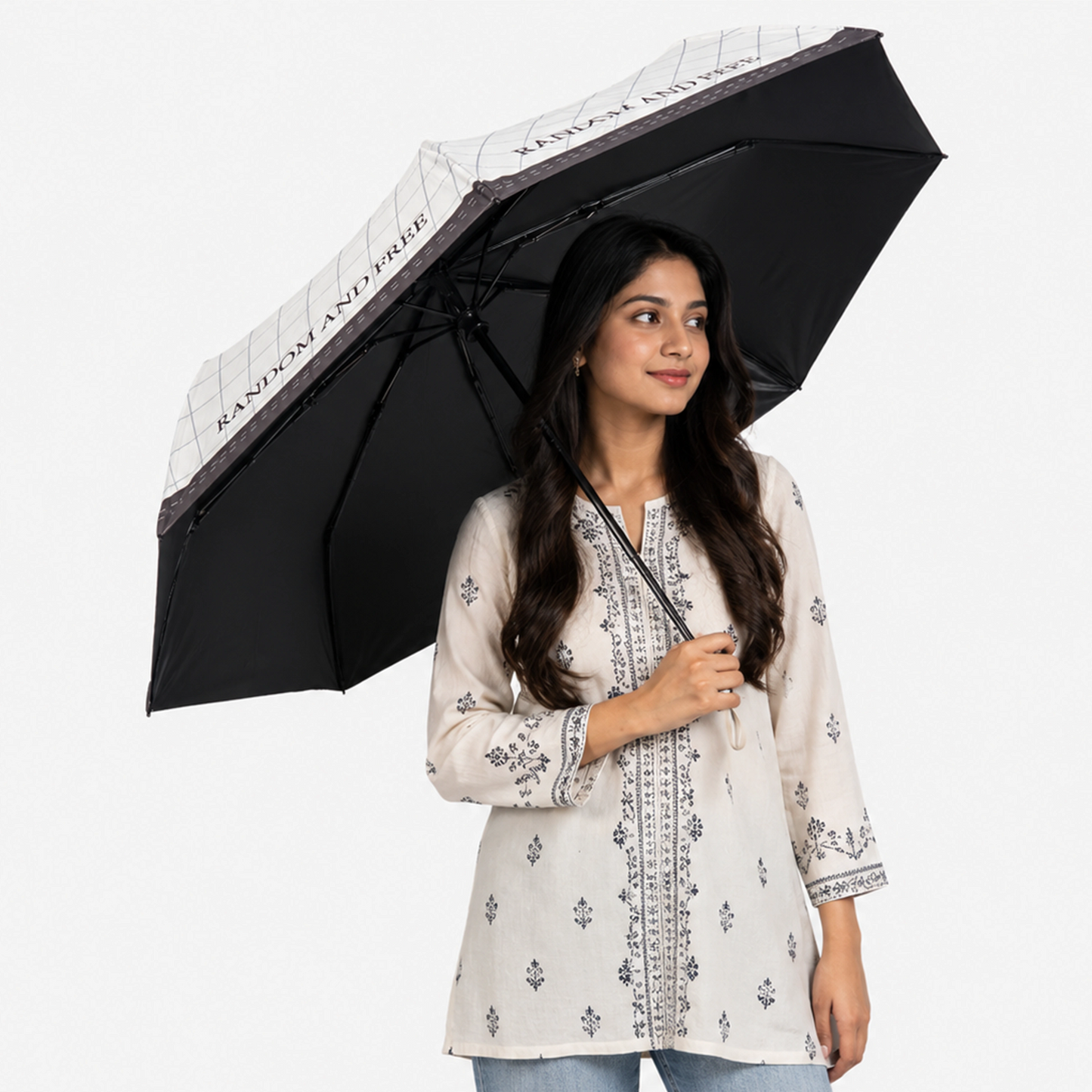 Unique Lotus Grip Umbrella with Automatic Folding & UV Protection