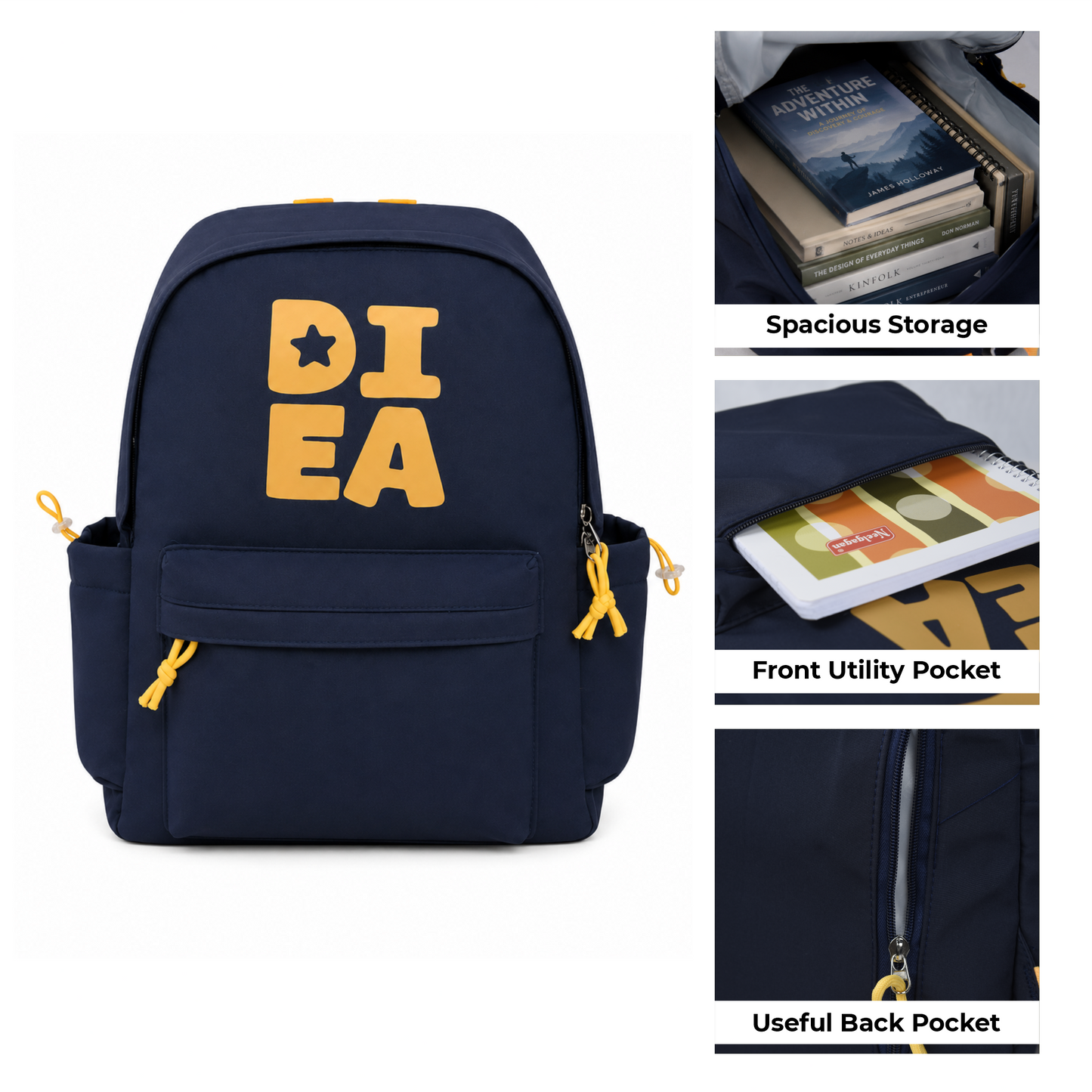Premium Multi-Purpose Backpack with Spacious Storage & Padded Comfort