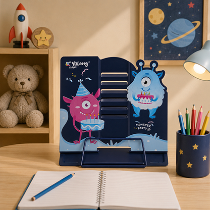 Yalong Kids Adjustable Book Holder Stand for Study Table