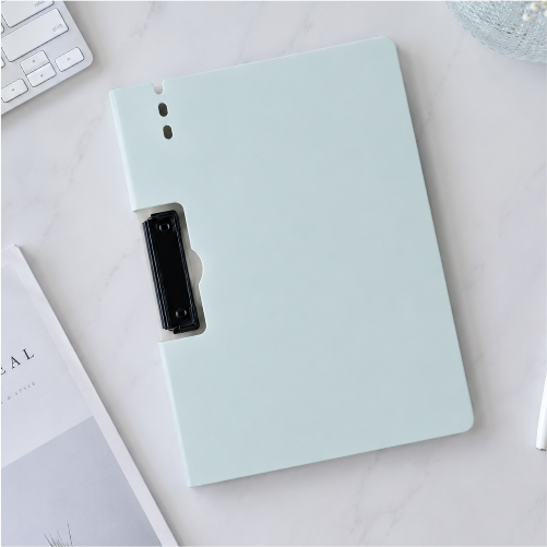 Slim A4 Carrying Document Folder with Secure Clip