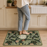Modern Abstract Printed Doormat for Entryway, Bathroom & Kitchen