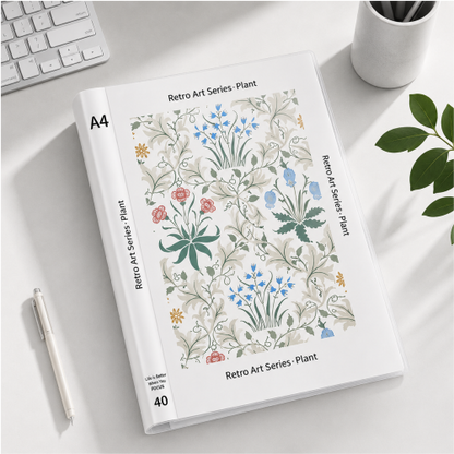 Transparent Art Portfolio Folder for Artwork & Documents