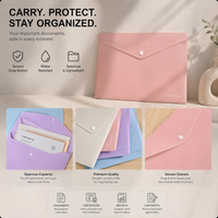 Expanding Accordion File Folder with Elastic Closure