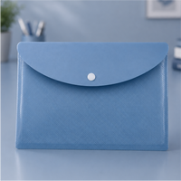 A5 Waterproof Poly Document Folder with Tab Closure- A5 paper size