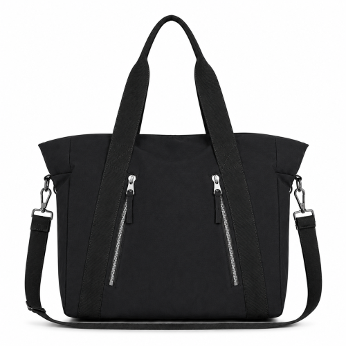 Premium Nylon Tote Handbag for Women with Shoulder Strap