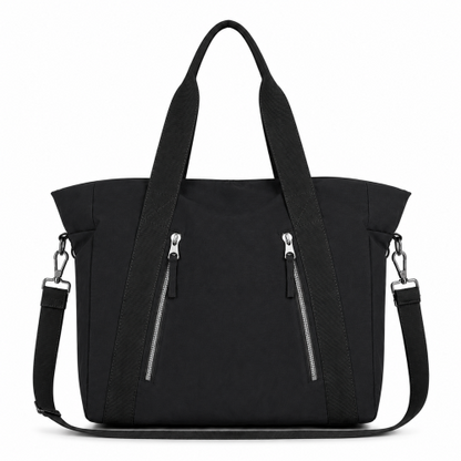 Premium Nylon Tote Handbag for Women with Shoulder Strap