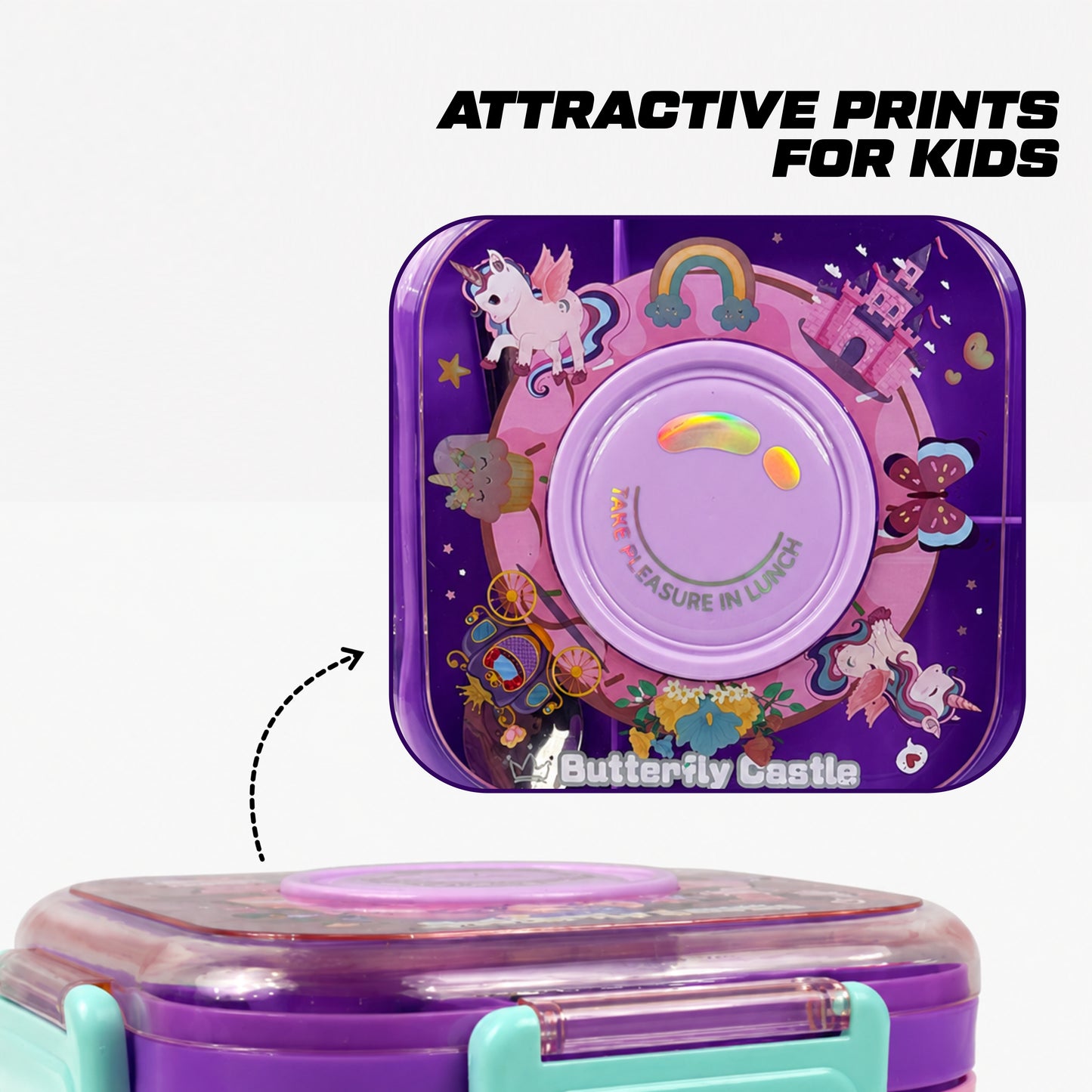 Kids Stainless Steel Lunch Box – Leakproof – 700ml