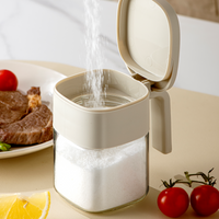 Spice Jar with Integrated Lid & Measuring Spoon 250ml