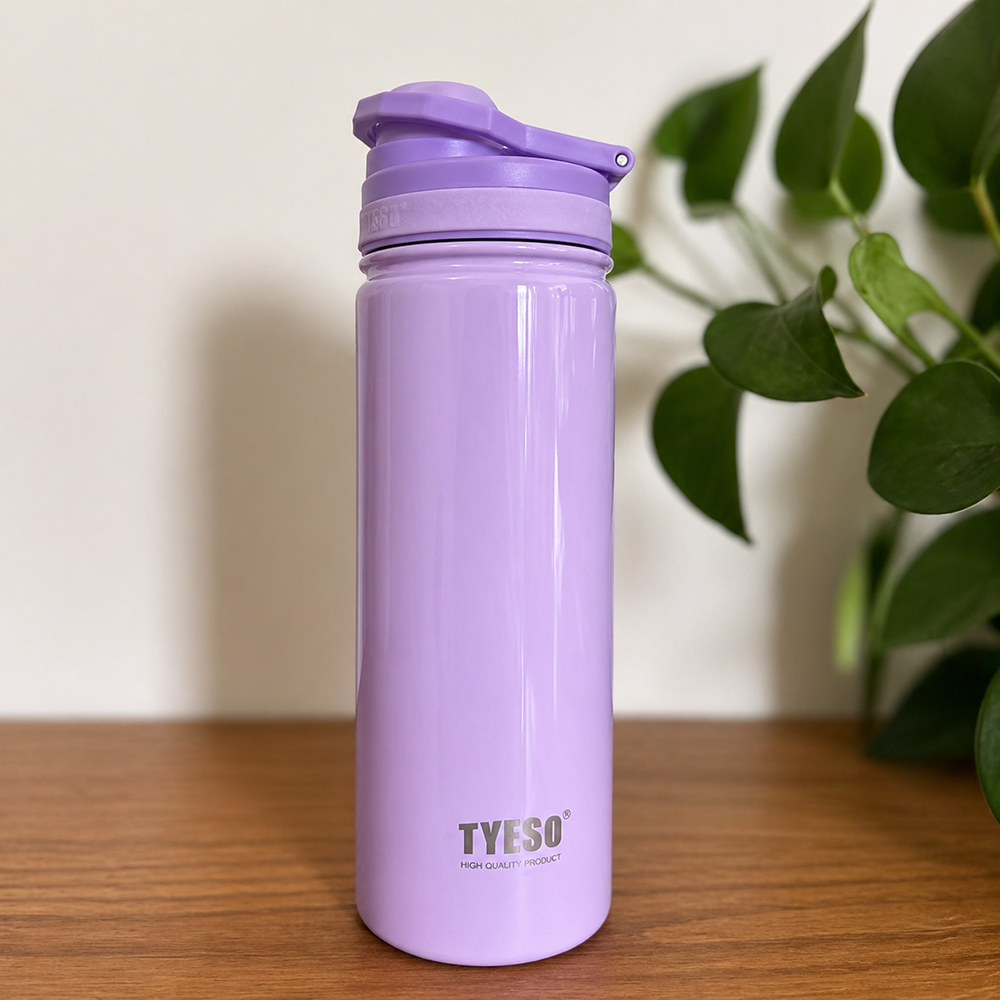 Premium TYESO Vacuum Insulated Stainless Steel Water Bottle - 750ml