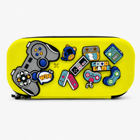 Premium DIY Gaming Theme Pencil Box with Removable Toy Accessories