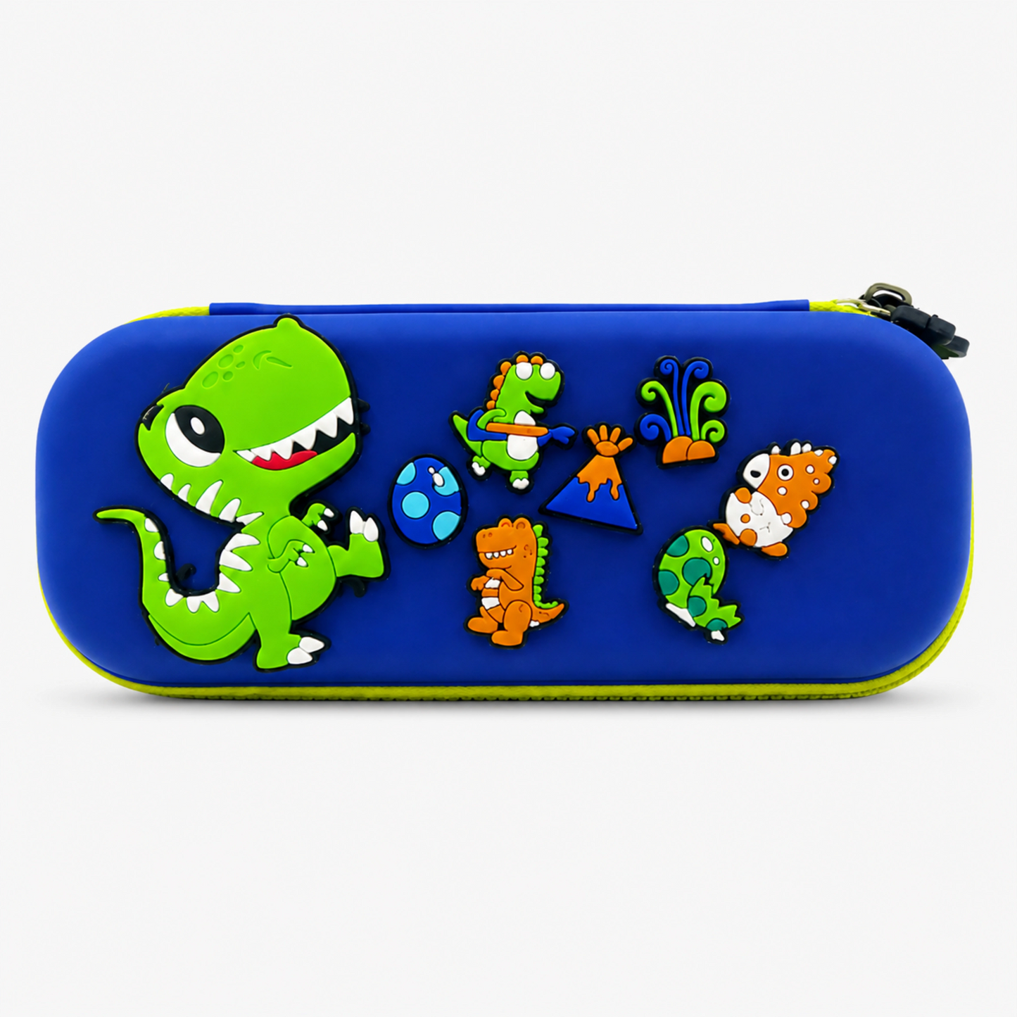 Premium DIY Dinosaur Pencil Box with Removable Dino Toy Accessories