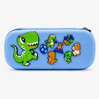 Premium DIY Dinosaur Pencil Box with Removable Dino Toy Accessories