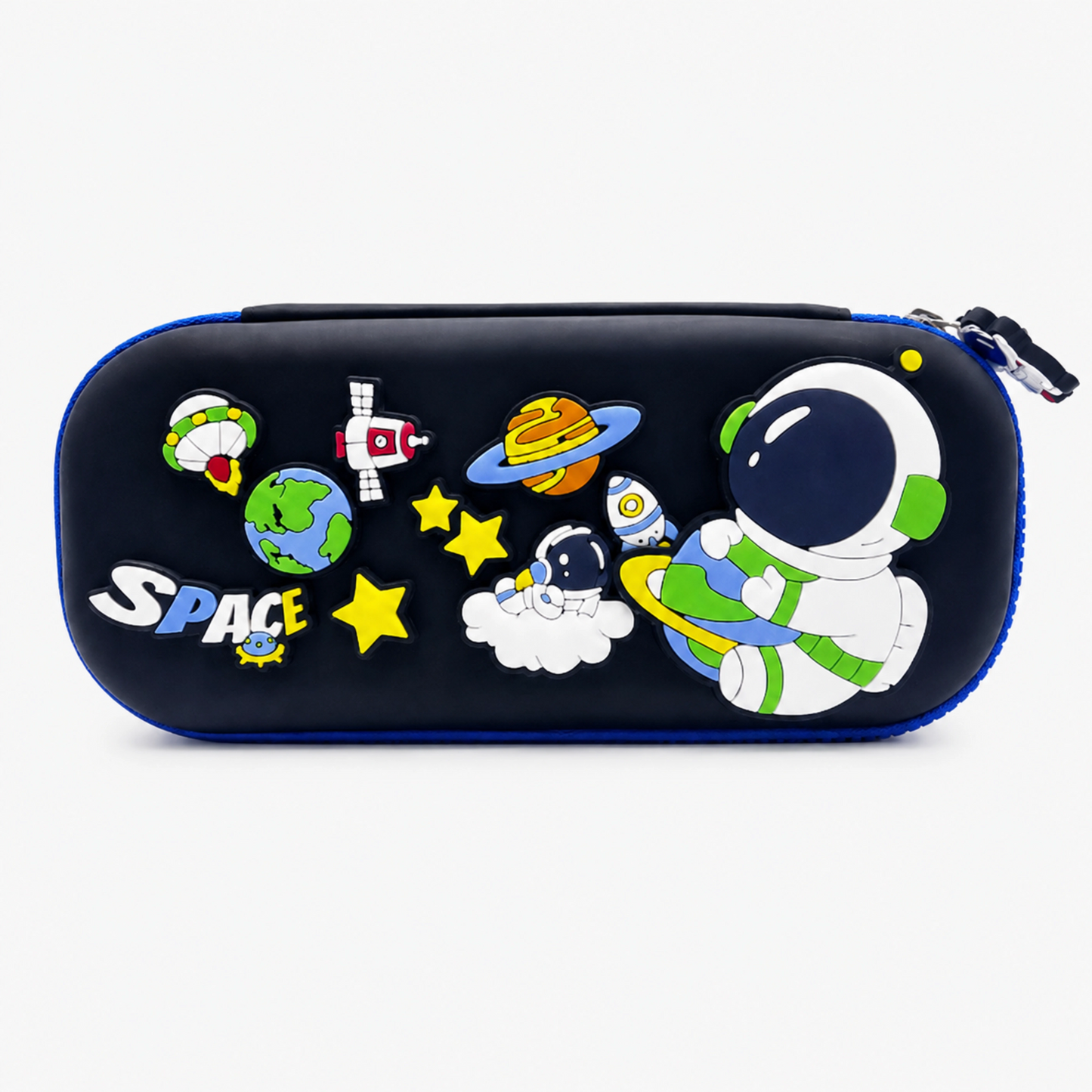 Premium DIY Space Theme Pencil Box with Removable Space Toys
