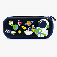 Premium DIY Space Theme Pencil Box with Removable Space Toys
