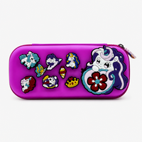 Premium DIY Kids Pencil Box with Removable Decorative Toy Charms