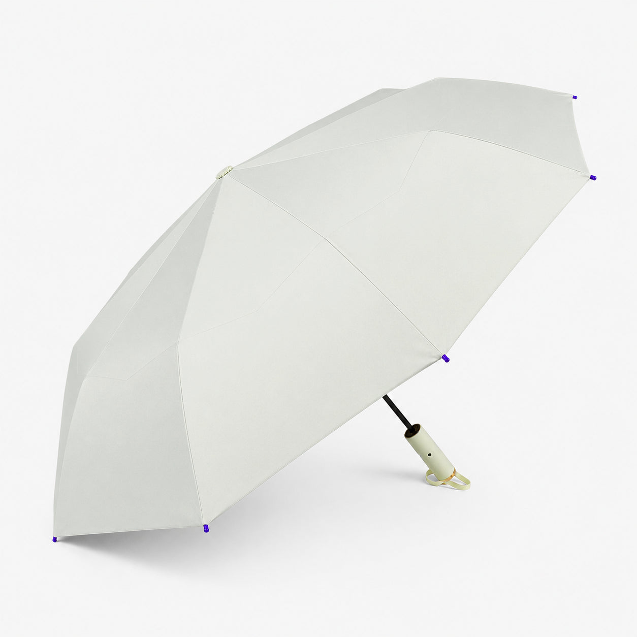 Premium Solid Color Windproof Outdoor Umbrella with Tilt Feature