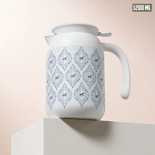 Premium Insulated Flask with Handle & Leak-proof Lid - 1200ml
