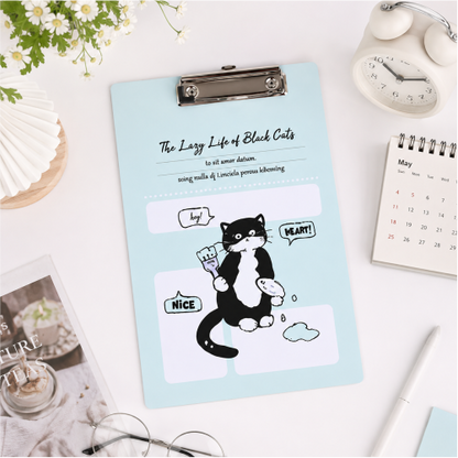 Premium Acrylic Clipboard with Hanging Loop – A4 Writing Board