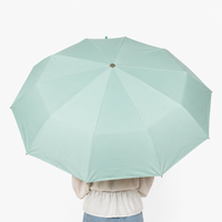 Premium UV Protection Folding Umbrella with Gold Frame