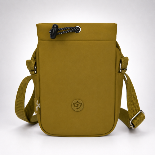 Water-Resistant Mini Crossbody Utility Bag for Daily Essentials