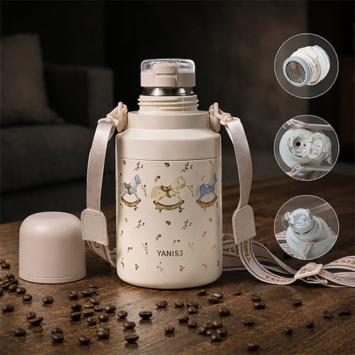 Cute YANIS Insulated Flask - 800ml