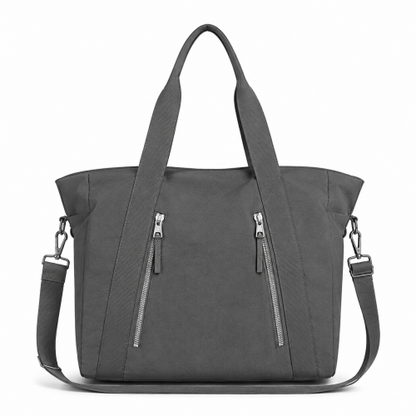 Premium Nylon Tote Handbag for Women with Shoulder Strap