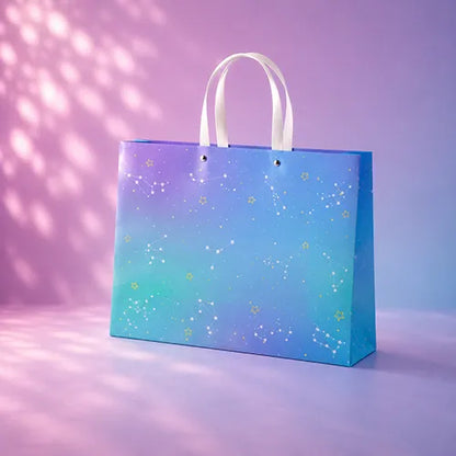 Pastel Tie Dye Gift Bags with Tags & Carry Handles