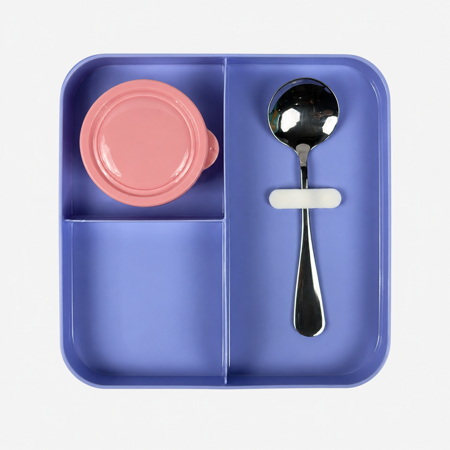 Stainless Steel Lunch Box with 3 compartments for Kids – 1190ml