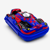 3D Racing Car Sports Theme Pencil Box for Kids