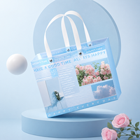 Romantic Story PVC Tote Gift Bag with Frosted Finish