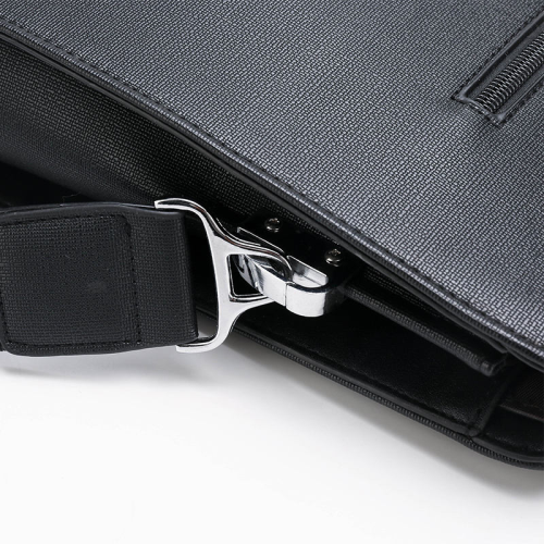 Premium PU Leather Business Briefcase for 14-Inch Devices