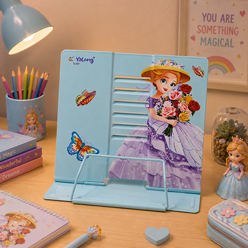 Yalong Kids Adjustable Book Stand for Reading Desk/Study Table
