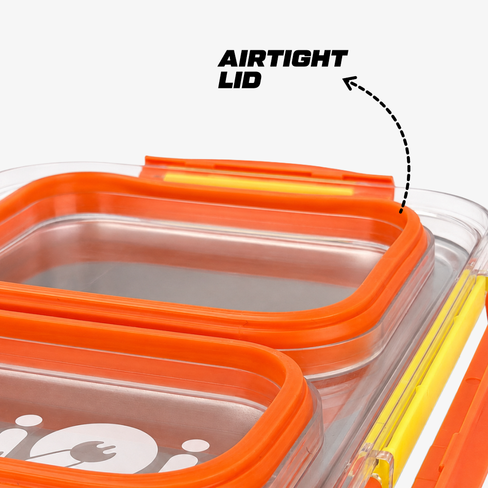 Stainless Steel Leak-Proof Lunch Box with Day Tracker - 750ml