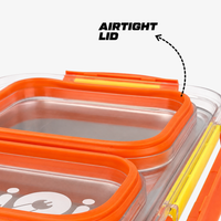 Stainless Steel Leak-Proof Lunch Box with Day Tracker - 750ml