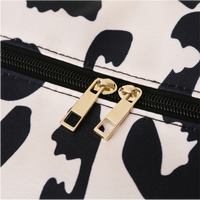 Animal Print Travel Duffel Bag with Trolley Sleeve