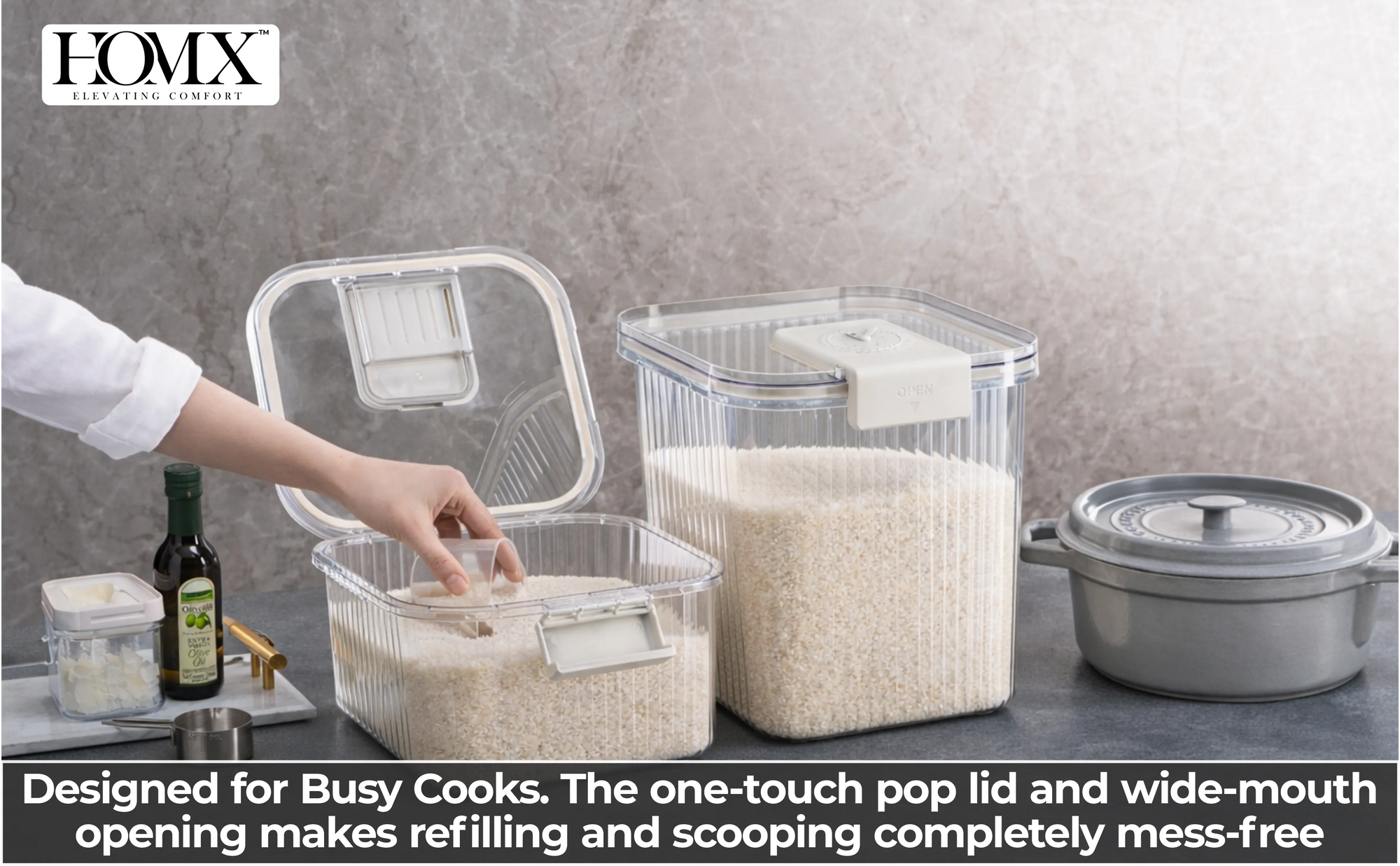 Heritage Rice & Cereal Storage Container Banner 3