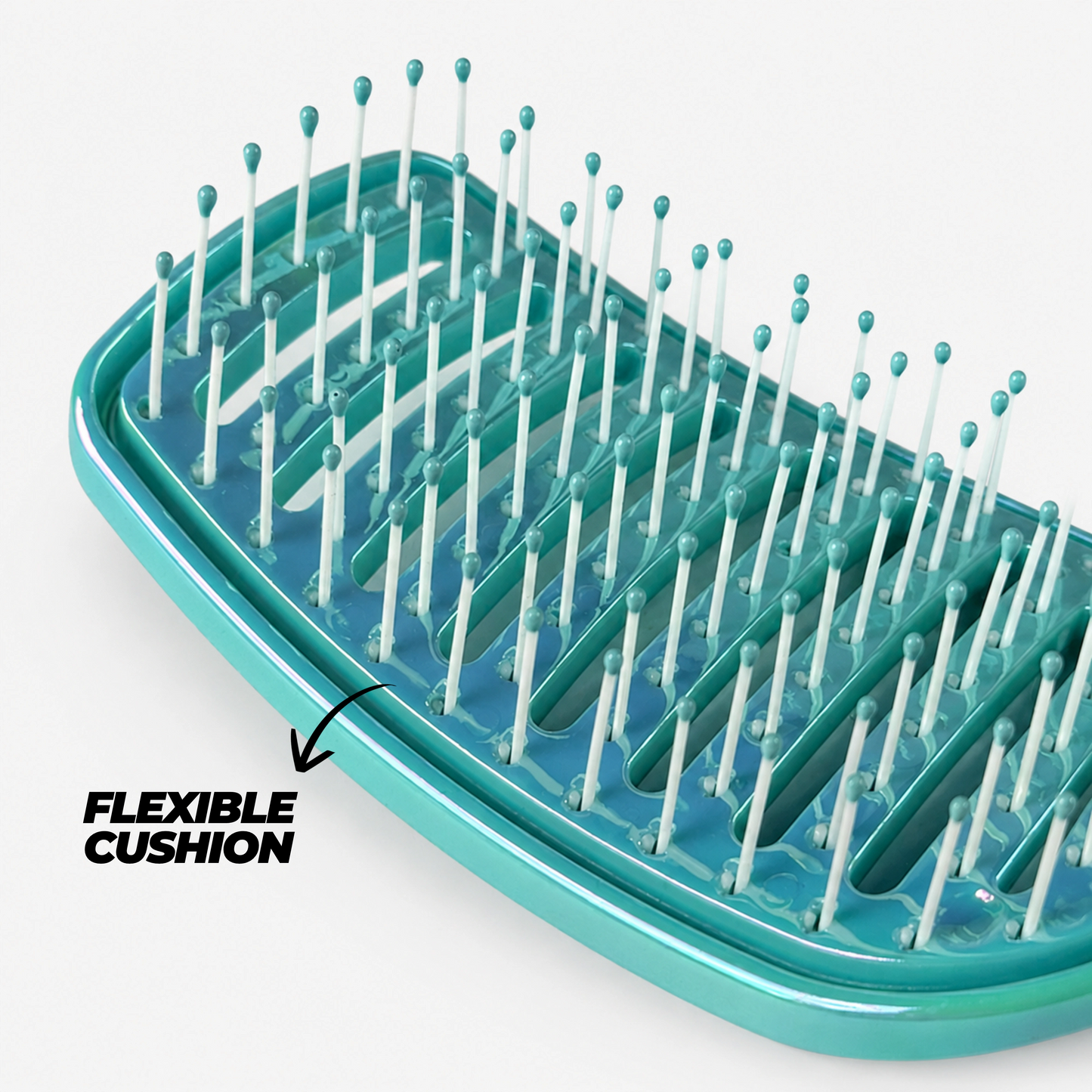 Detachable ABS Hair Brush/Paddle Comb (Pack of 1)