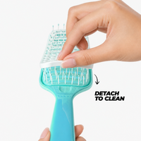 Detachable ABS Hair Brush/Paddle Comb (Pack of 1)