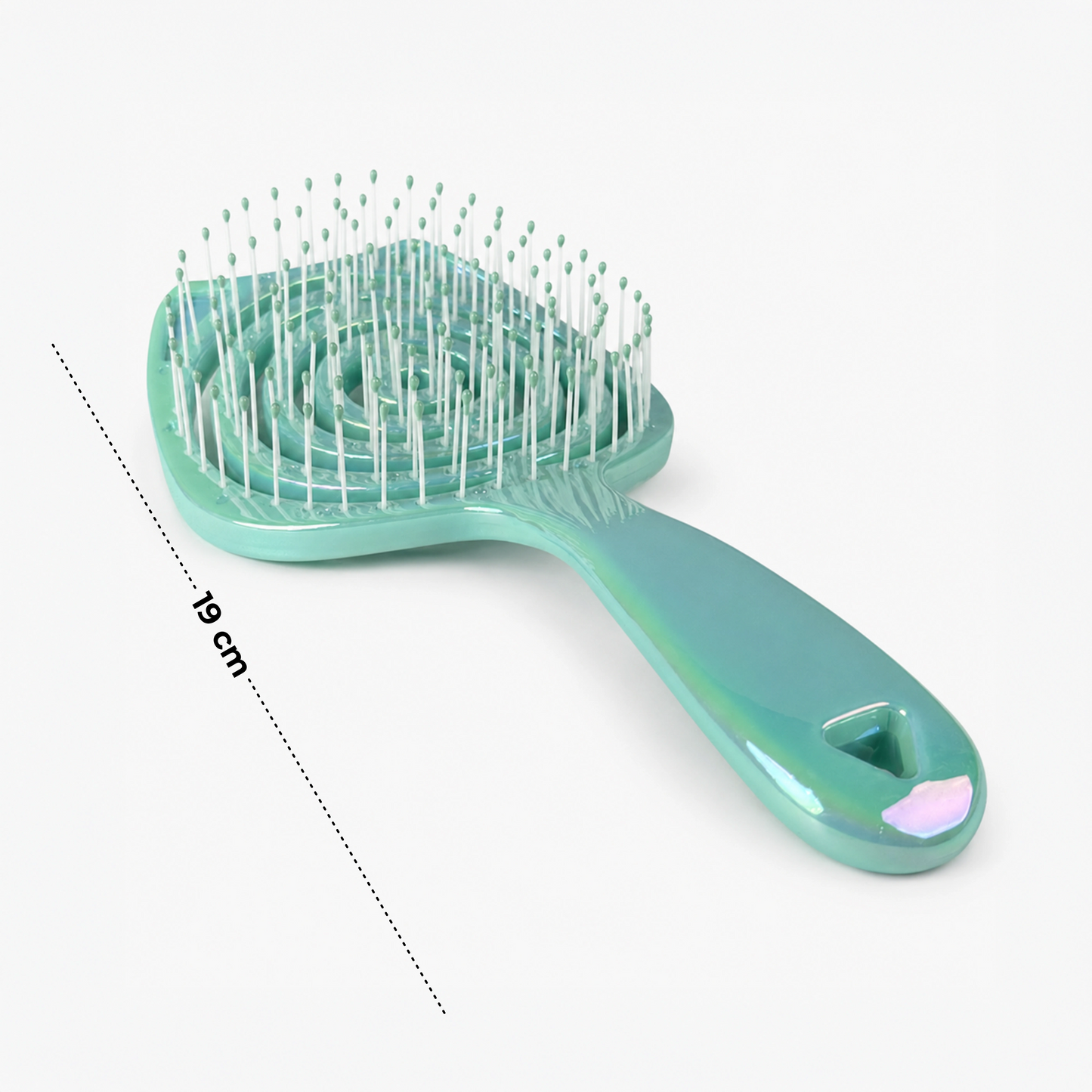 Professional Curved Vented Hair Brush – Fast Drying Detangling Styling Brush