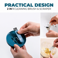 2-in-1 Vegetable Chopper with Secure Lock & SS Blades