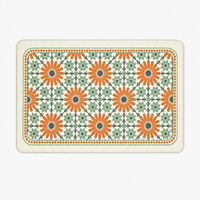Premium Floral Anti-Slip Doormat for Entryway/Kitchen/Bathroom