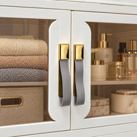 HOMX Foldable Wardrobe Closet – Storage Armoire with Wheels & Drawer