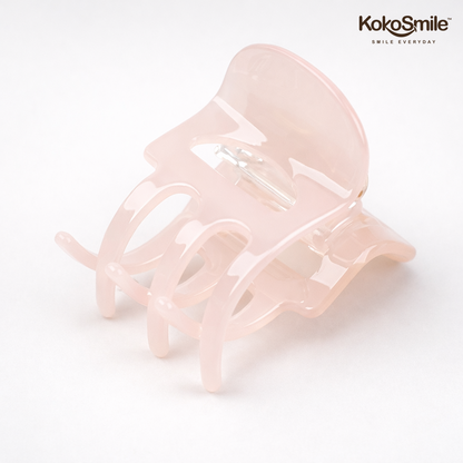 Minimalist Glossy Hair Claw Clip – Large Anti-Slip Hair Accessory for Women