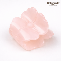 Unbreakable Floral Acrylic Hair Claw Clip  for Women