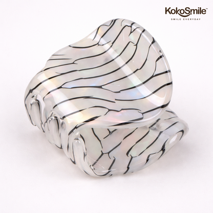 Premium Acrylic Mini Hair Claw Clip Set – Glossy Anti-Slip Hair Accessories for Women