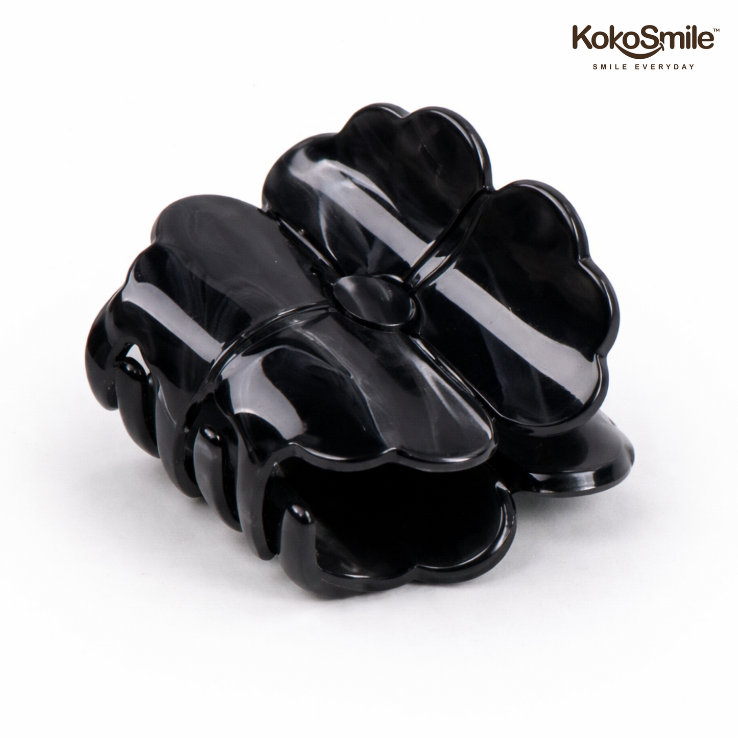 Floral Acrylic Hair Claw Clip – Elegant Flower Shape Hair Accessory for Women