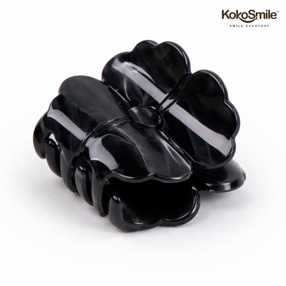 Floral Acrylic Hair Claw Clip – Elegant Flower Shape Hair Accessory for Women