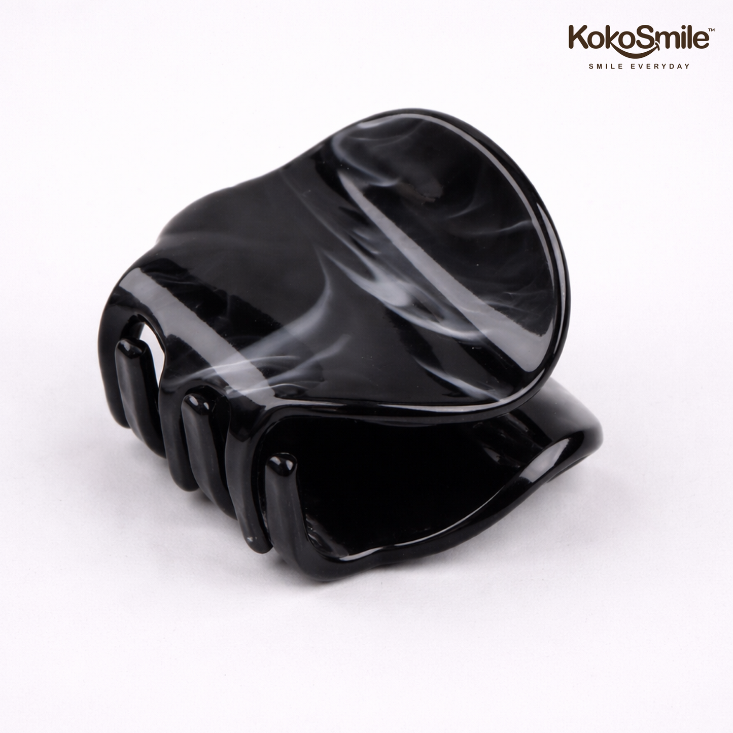Premium Acrylic Mini Hair Claw Clip Set – Glossy Anti-Slip Hair Accessories for Women