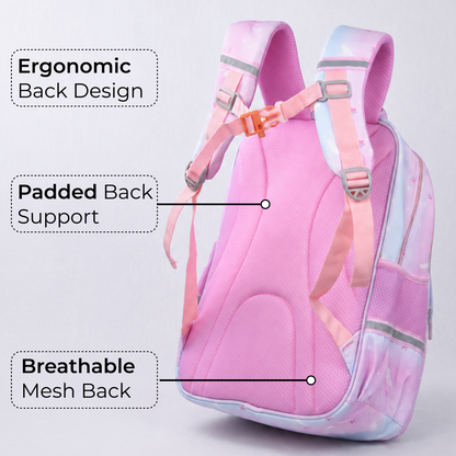 Premium Cat Theme School Backpack for Kids