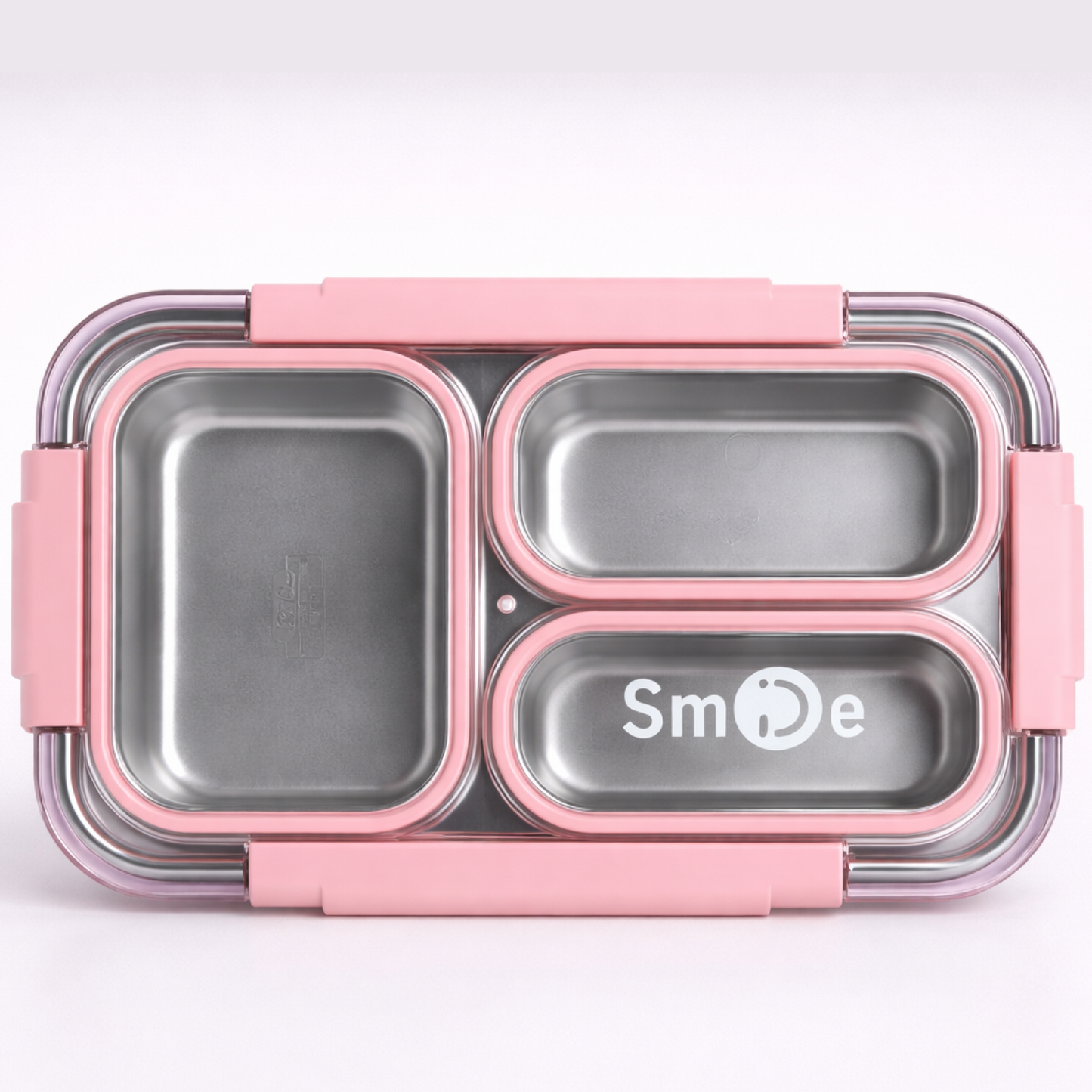 Stainless Steel Bento Lunch Box – 3 Compartment Meal Box – 710ml